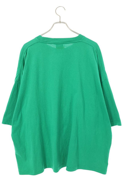VETEMENTS Beer Badge Print T-Shirt Green Size S