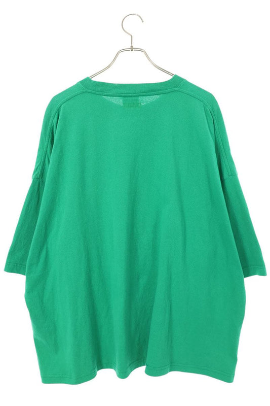 VETEMENTS Beer Badge Print T-Shirt Green Size S