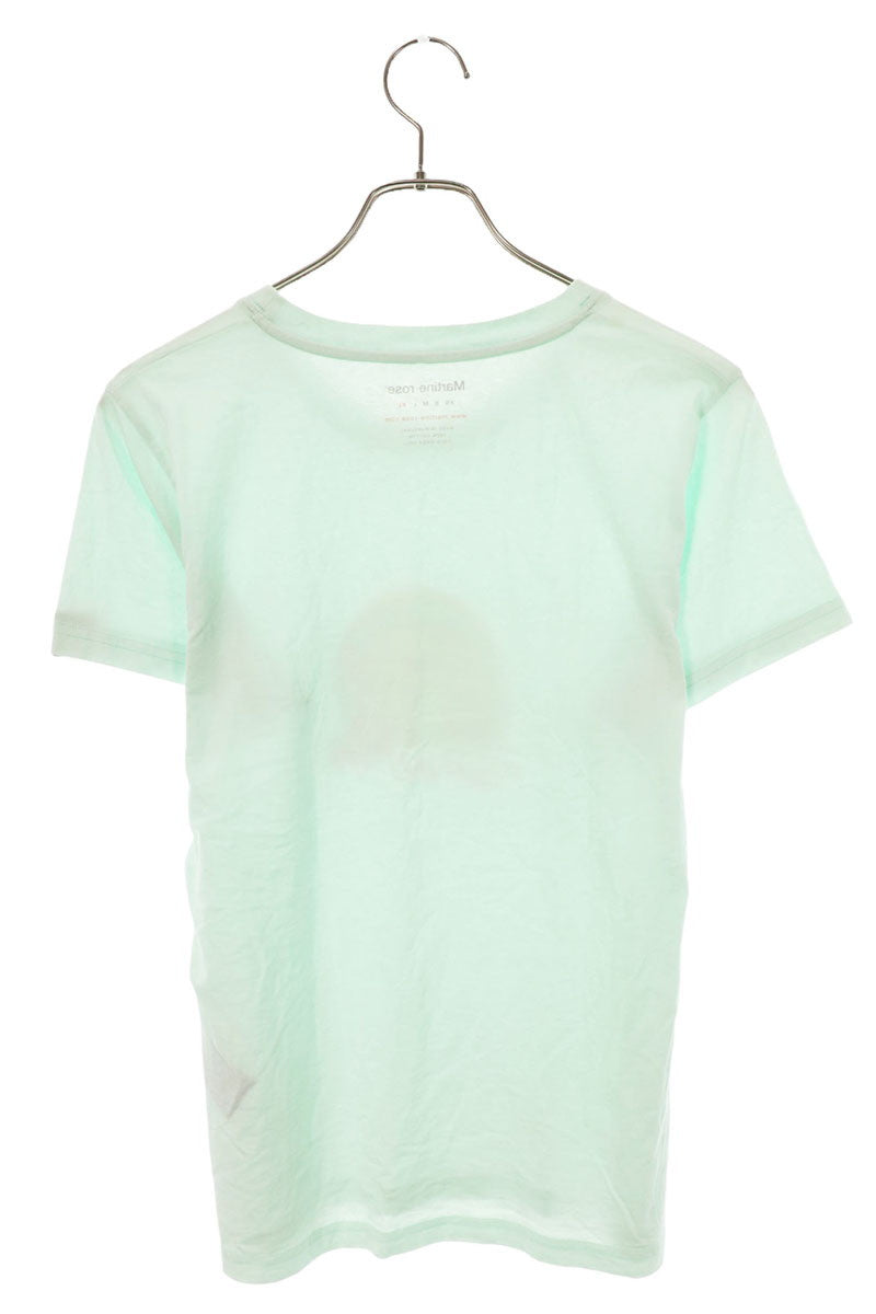 MARTIN ROSE Character Print T-Shirt Green Size XL