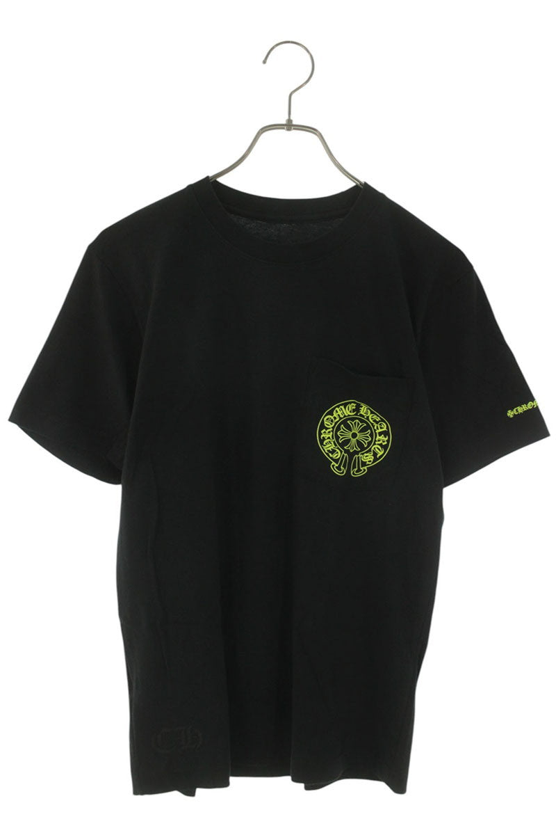 Chrome Hearts Horseshoe Tee Black Yellow Size M