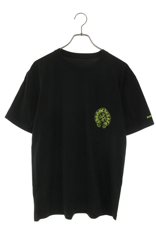 Chrome Hearts Horseshoe Tee Black Yellow Multi Size L