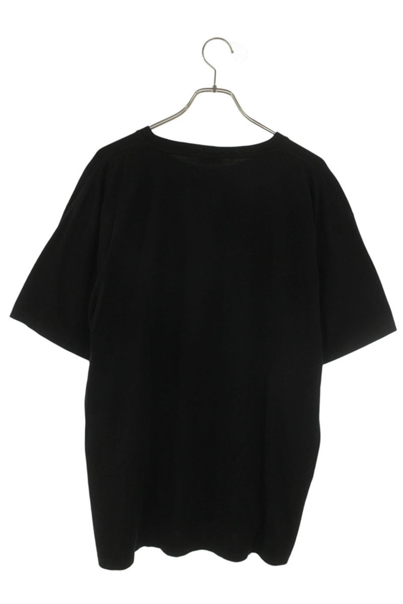 CELINE 21AW Checker Studs Logo T-Shirt Black Size XXL