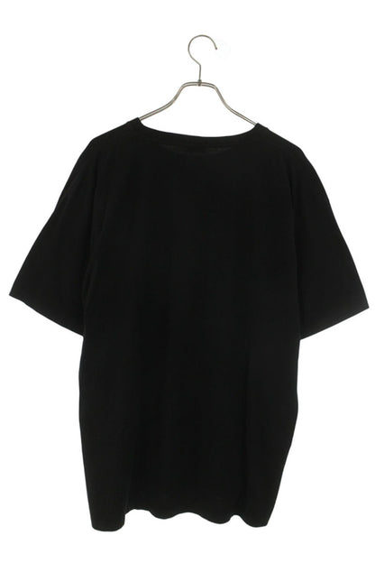 CELINE 21AW Checker Studs Logo T-Shirt Black Size XXL