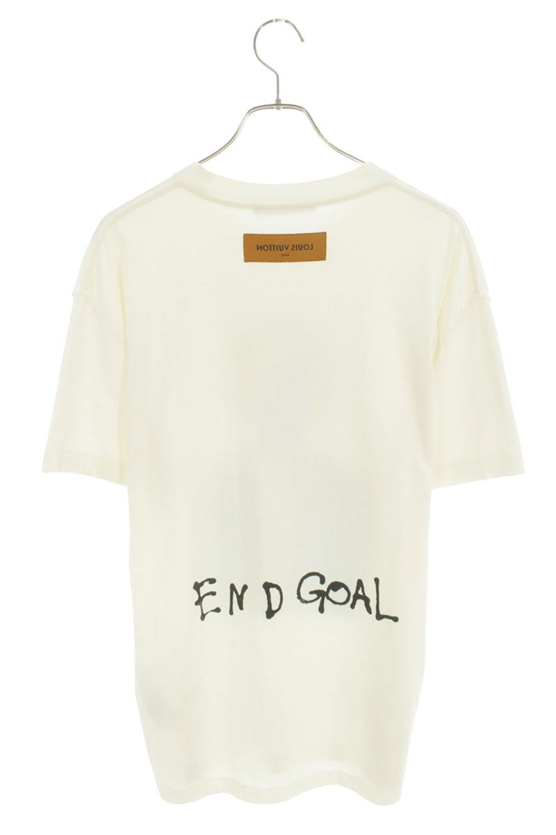 LOUISVUITTON 21FW Neon Working Man T-Shirt White Size M