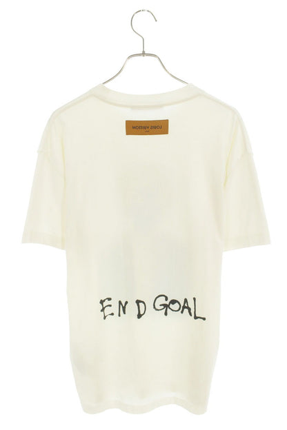 LOUISVUITTON 21FW Neon Working Man T-Shirt White Size M