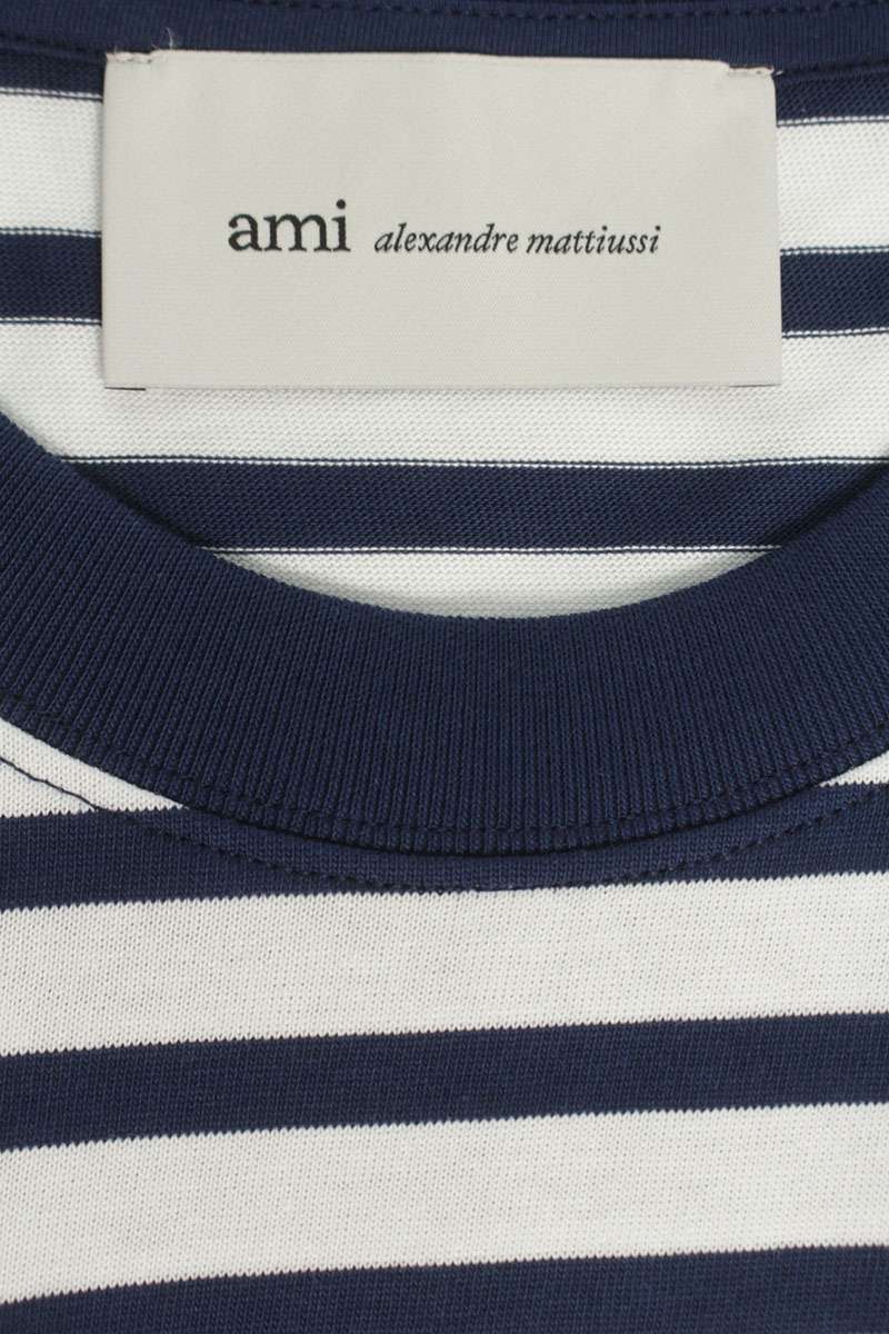 AMI Alexandre Mattiussi 26SS Heart A Stripe T-Shirt Size S
