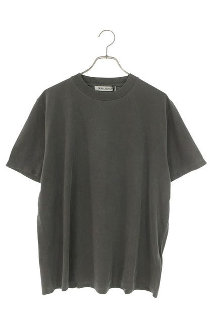 OUR LEGACY 26SS Box T-Shirt Dark Gray Cotton Size S