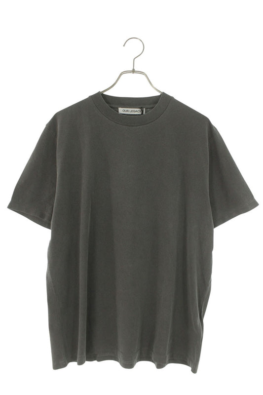 OUR LEGACY 26SS Box T-Shirt Dark Gray Cotton Size S
