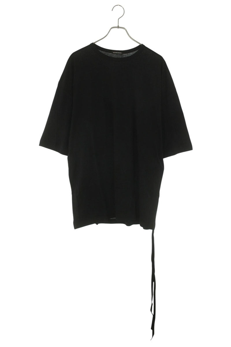 ANN DEMEULEMEESTER SS26 Black Message Print Tee Size L