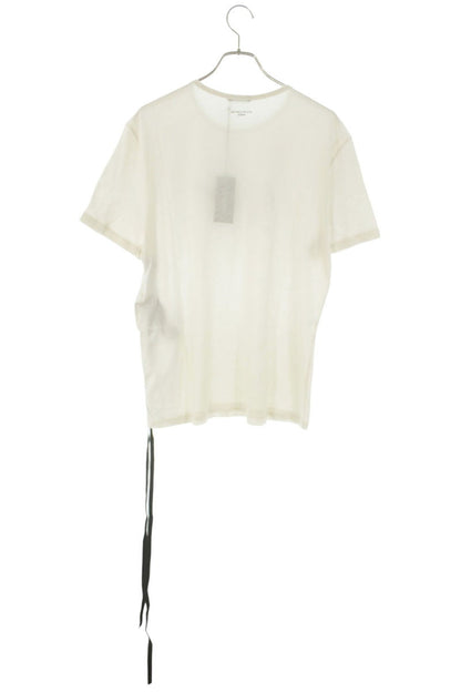 ANN DEMEULEMEESTER SS26 White Message Print Tee Size XL