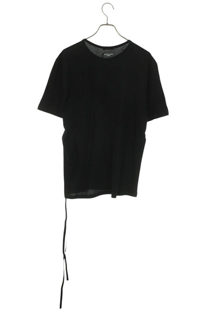 ANN DEMEULEMEESTER SS26 Black Message Print Tee Size L