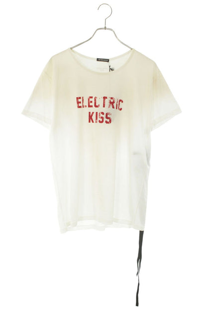 ANN DEMEULEMEESTER SS26 White Message Print Tee Size L