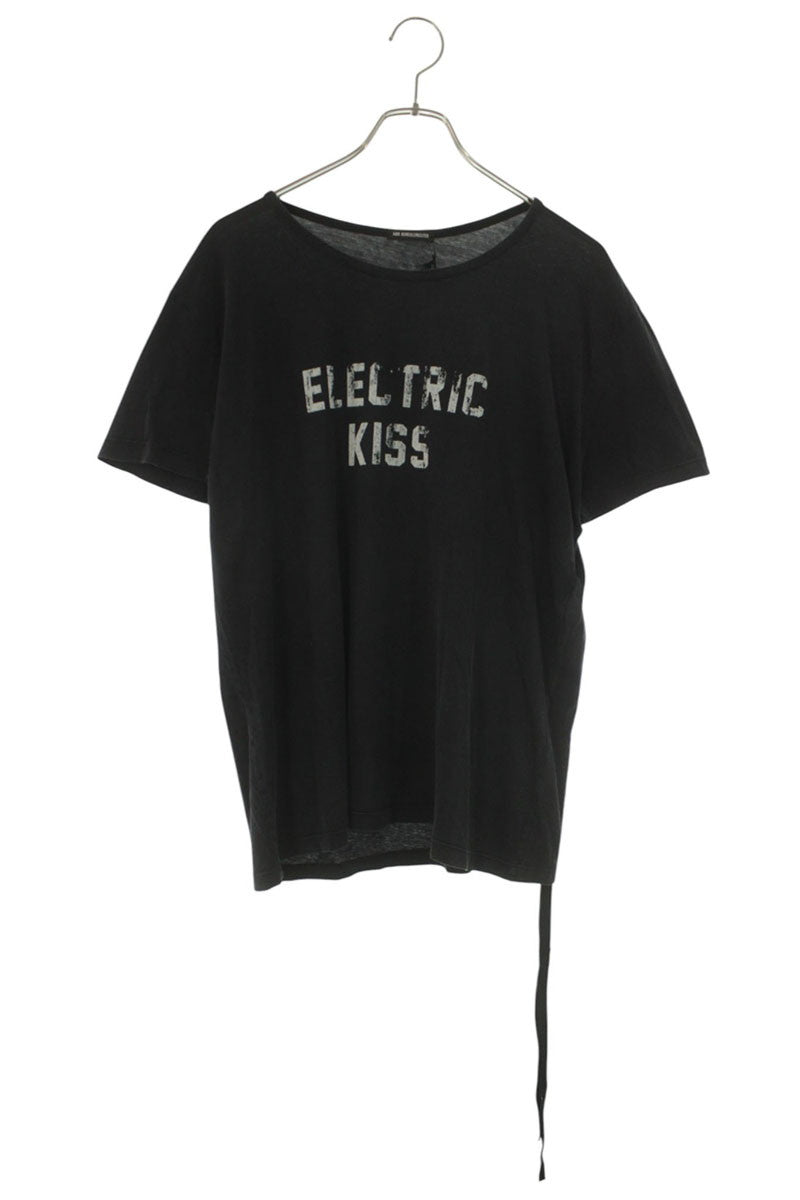 ANN DEMEULEMEESTER 26SS Cotton Message Print T-Shirt Size L