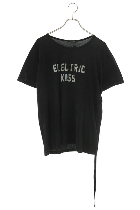 ANN DEMEULEMEESTER 26SS Cotton Message Print T-Shirt Size L