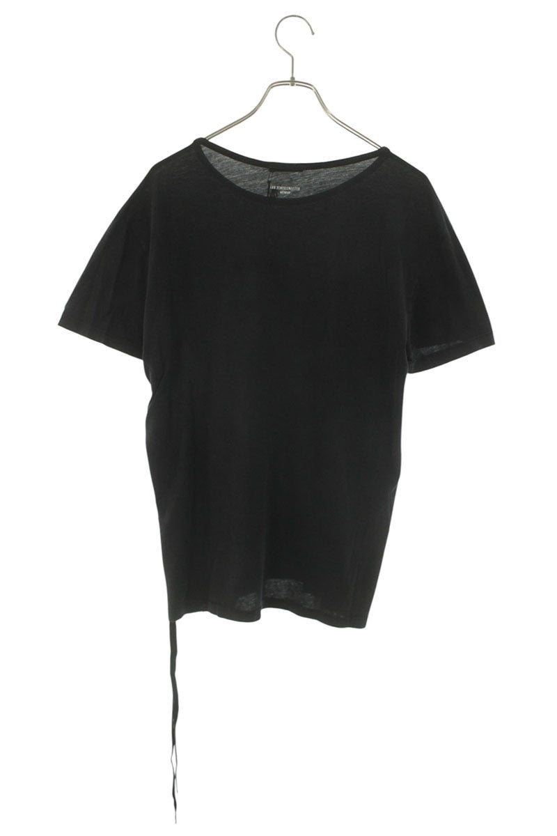 ANN DEMEULEMEESTER 26SS Cotton Message Print T-Shirt Size L