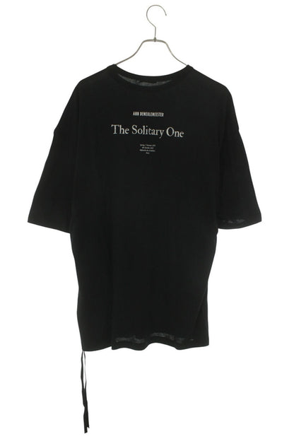 ANN DEMEULEMEESTER 26SS Cotton Back Message Print Size S