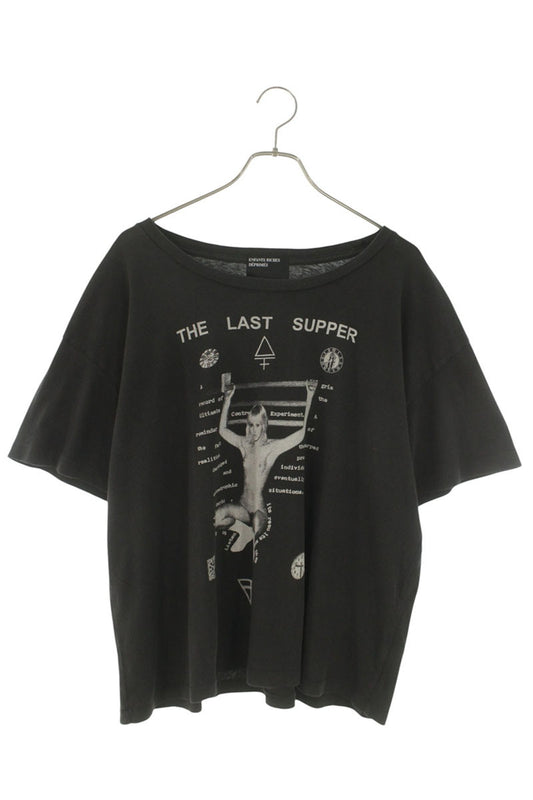 ENFANTS RICHES DEPRIMES 26SS Last Supper Tee Black Size L