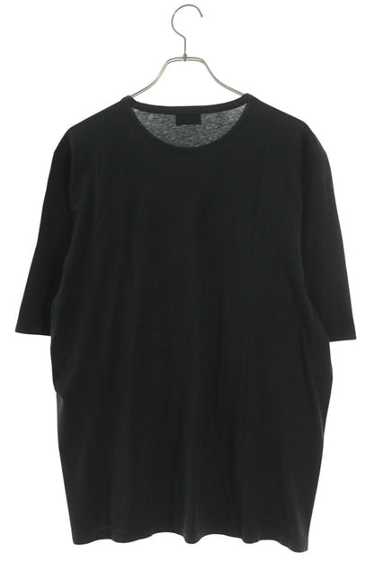 SAINT LAURENT PARIS Logo Embroidered T-Shirt Black Size XL