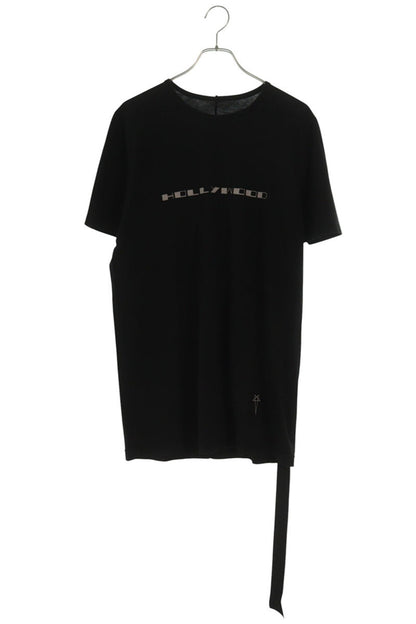 DRKSHDW Message Print Cotton Black T-Shirt Size M