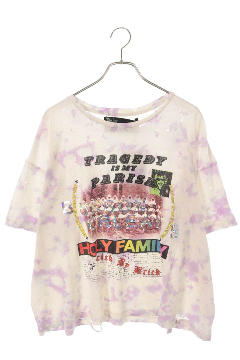Paly Hollywood 26SS Cotton Human Print Tie-Dye Size L
