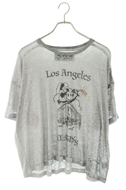 Paly Hollywood 26SS Character Print Vintage Tee Size S