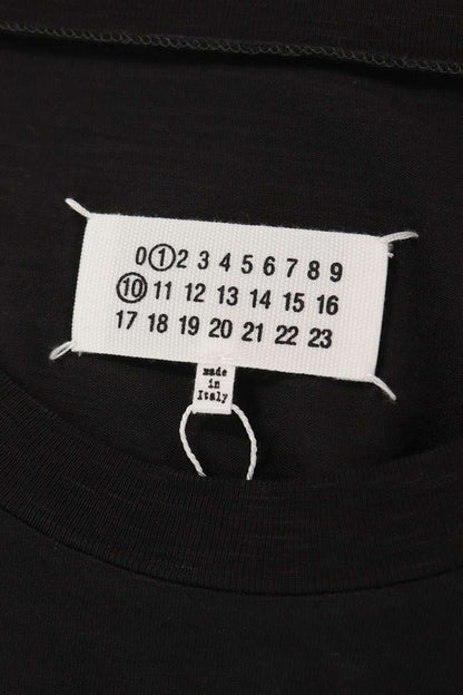 Maison Margiela SS26 Calendar Logo Cotton Black Tee Size M
