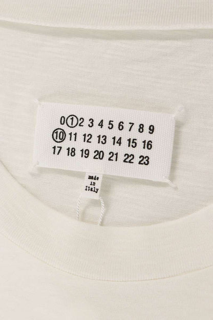 Maison Margiela SS26 Calendar Logo Cotton Off-White Size S