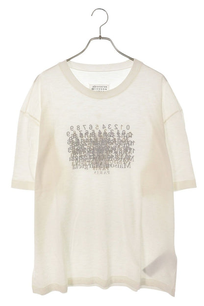 Maison Margiela SS26 Calendar Logo Cotton Off-White Size L