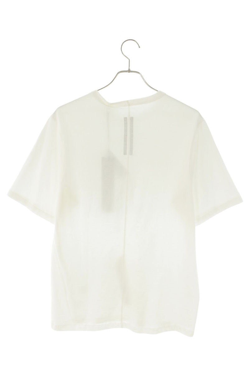 Rick Owens SS26 Graphic Print Cotton White T-Shirt Size M
