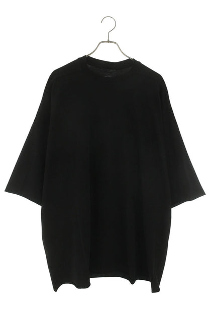 Rick Owens SS26 Tommy Oversized Cotton Black Tee Size XXL