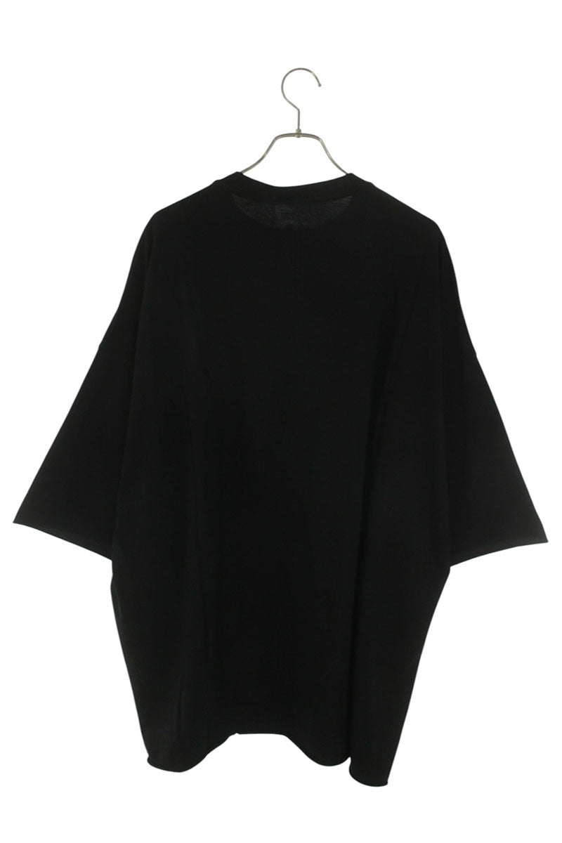 Rick Owens SS26 Tommy Oversized Cotton Black Tee Size XXL
