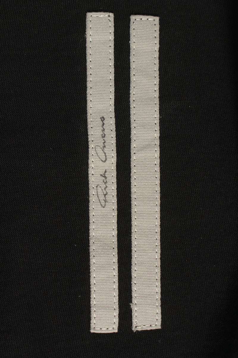 Rick Owens SS26 Tommy Oversized Cotton Black Tee Size XXL