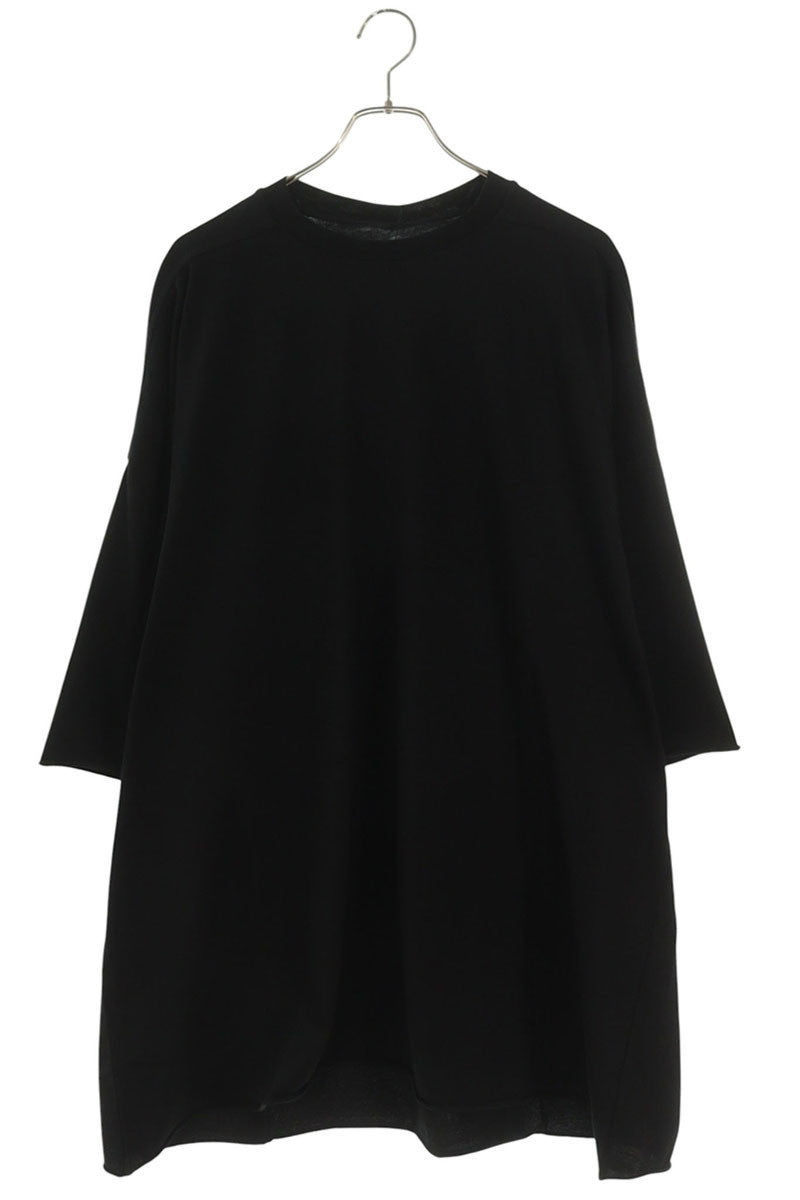 Rick Owens SS26 Tommy Oversized Cotton Black Tee Size XXL