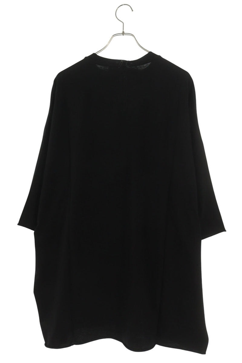 Rick Owens SS26 Tommy Oversized Cotton Black Tee Size XXL