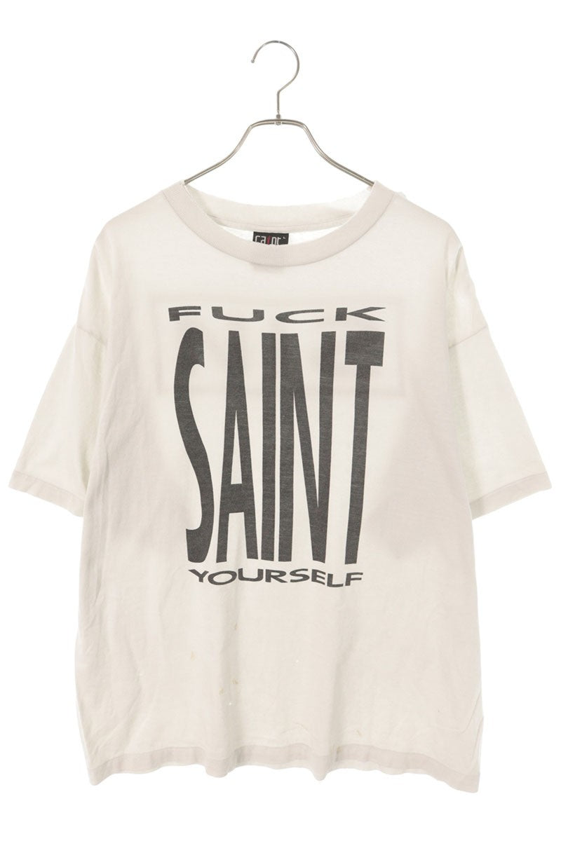 SAINT MICHAEL 25SS Cotton Logo Print T-Shirt Multi Size L