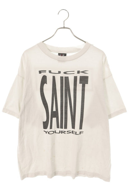 SAINT MICHAEL 25SS Cotton Logo Print T-Shirt Multi Size L