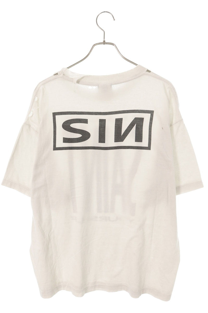 SAINT MICHAEL 25SS Cotton Logo Print T-Shirt Multi Size L