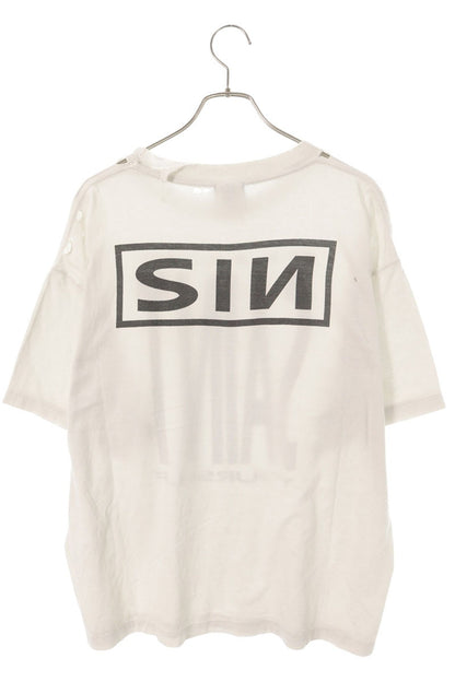 SAINT MICHAEL 25SS Cotton Logo Print T-Shirt Multi Size L