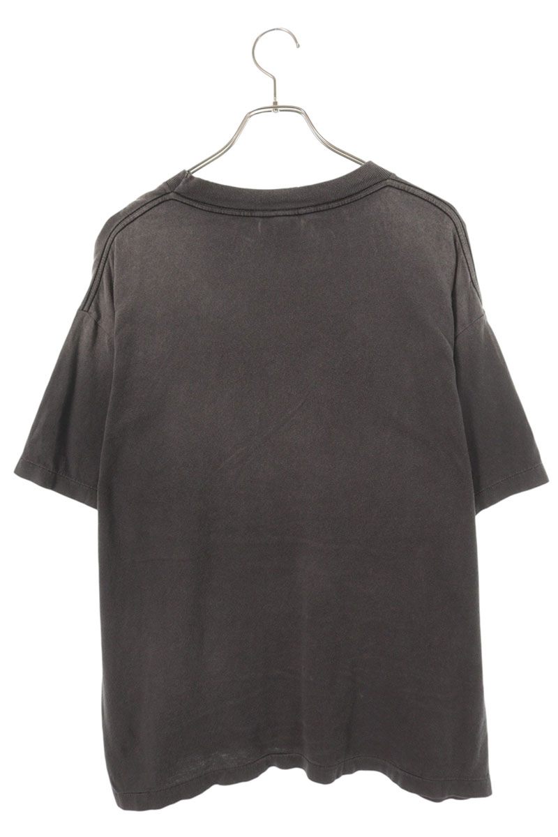 SAINT MICHAEL 25SS LOVE Print T-Shirt Black Size M