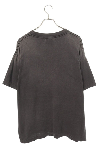 SAINT MICHAEL 25SS LOVE Print T-Shirt Black Size M
