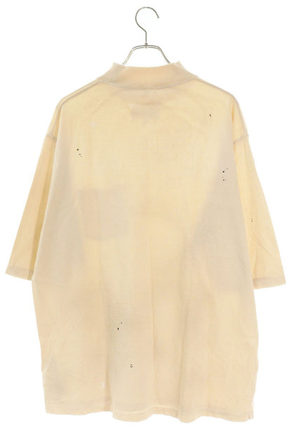 Maison Margiela 24SS Paint Distressed Mock Neck Size L