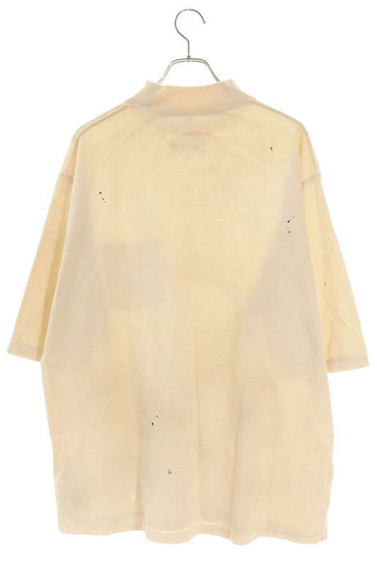 Maison Margiela 24SS Paint Distressed Mock Neck Size L