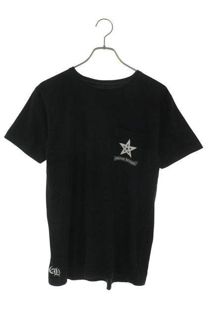 Chrome Hearts Black Back Star Print T-Shirt Size M