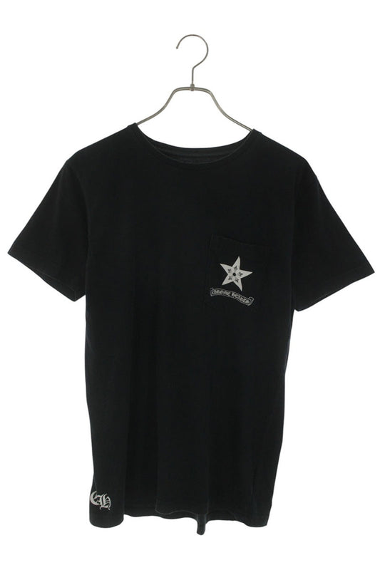 Chrome Hearts Black Back Star Print T-Shirt Size M