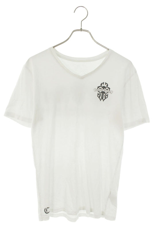 Chrome Hearts Back Dagger Print T-Shirt White Size M