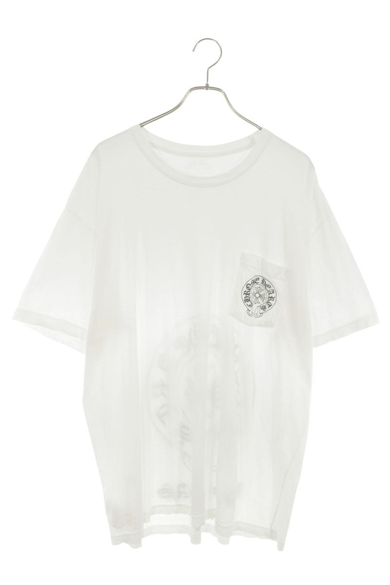 Chrome Hearts LV Ltd Back Horseshoe Print Tee White Size XXL