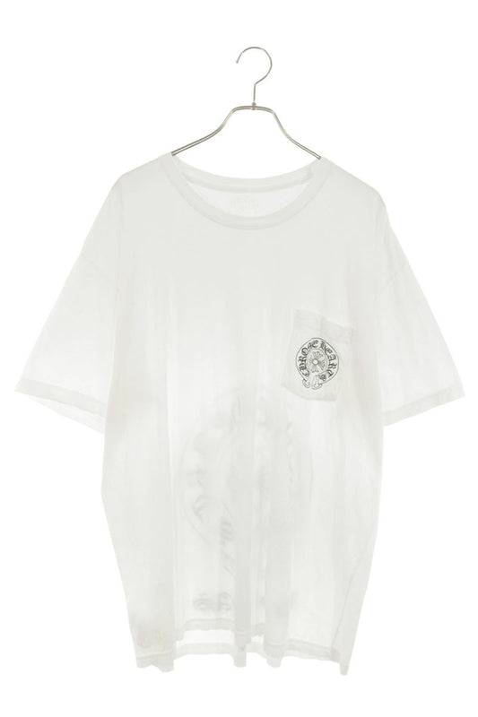 Chrome Hearts LV Ltd Back Horseshoe Print Tee White Size XXL