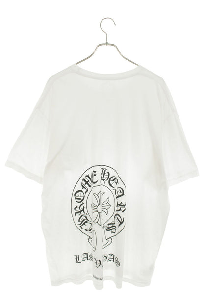 Chrome Hearts LV Ltd Back Horseshoe Print Tee White Size XXL