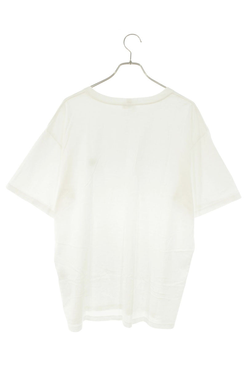 CELINE Triomphe Loose Fit Cotton T-Shirt White Size M
