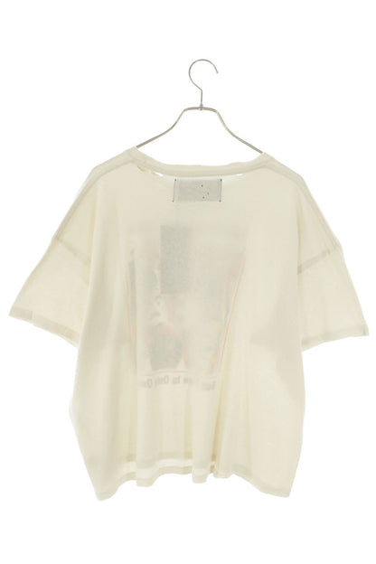 Paly Hollywood ANXIETY TEE Distressed Graphic White Size M